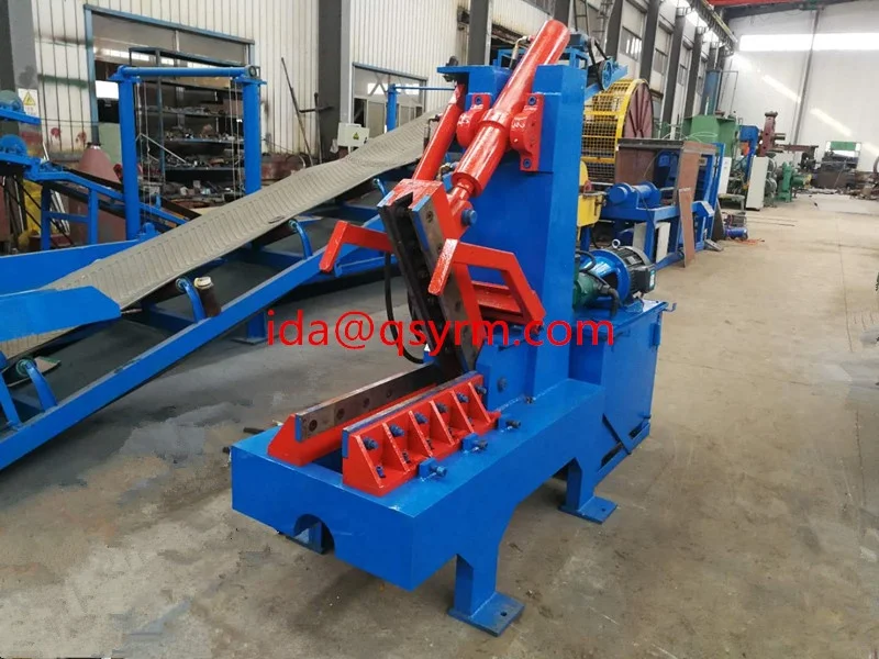 Hot seller waste tire shredder to shredding car and truck tire
