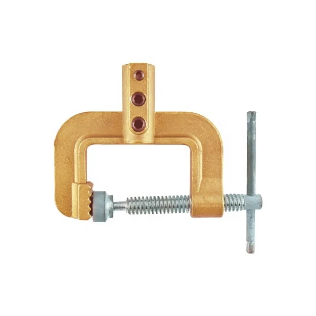 brass welding ground clamp