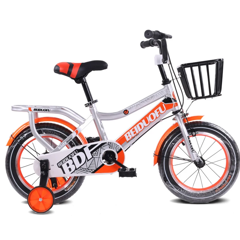 attractive design 12 inch kids 4 wheel bike/children bicycle from xingtai/wholesale cheap price kids small bicycle with basket