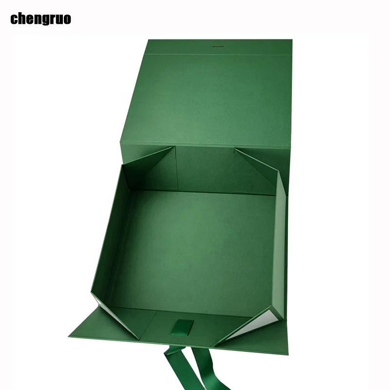 Chengruo Verpakking Caja Cadeau Regalo Papel Men Birthday Box Gift Set Foldable Magnetic Closure Paper Box Packaging