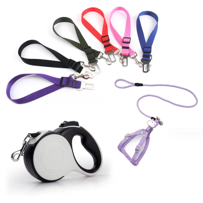 3m Promotional price nylon, reflective supplies rope on dog necklaces leashes pet leashes for dog/