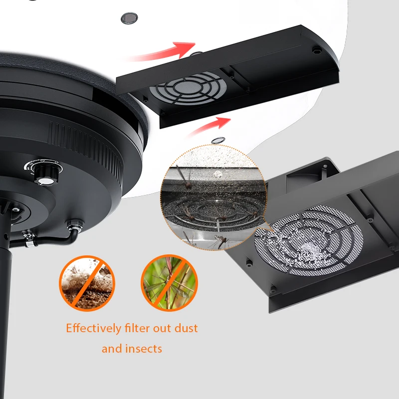360 Omni Glare-free Solar Construction Mobile Lighting Towers Portable LED Balloon Light