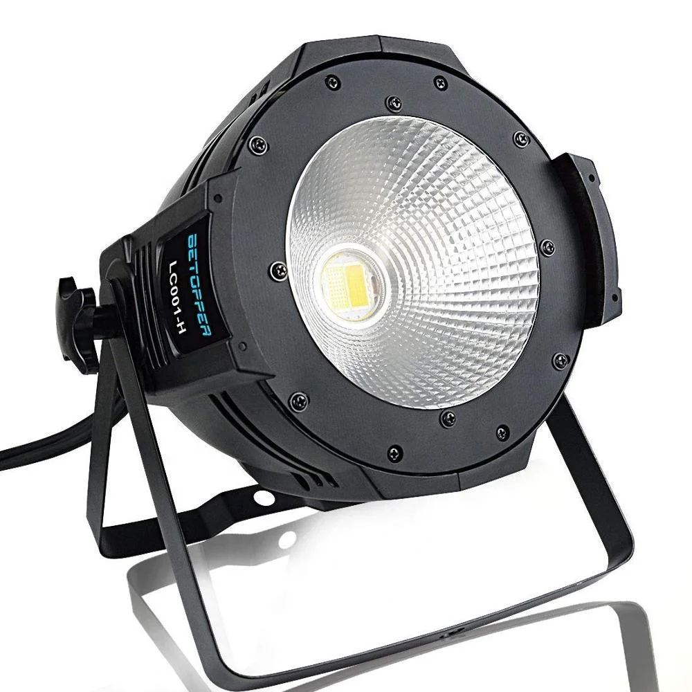 Большой ковш DMX дискотечный светильник теплый белый холодный 100 Вт COB Par Light для сценического шоу свадьбы