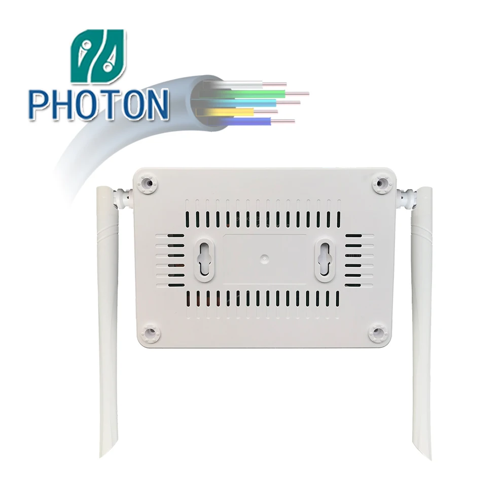 OEM ftth gpon onu fiber optic 1GE 1FE ONU XPON Pot WIFI router