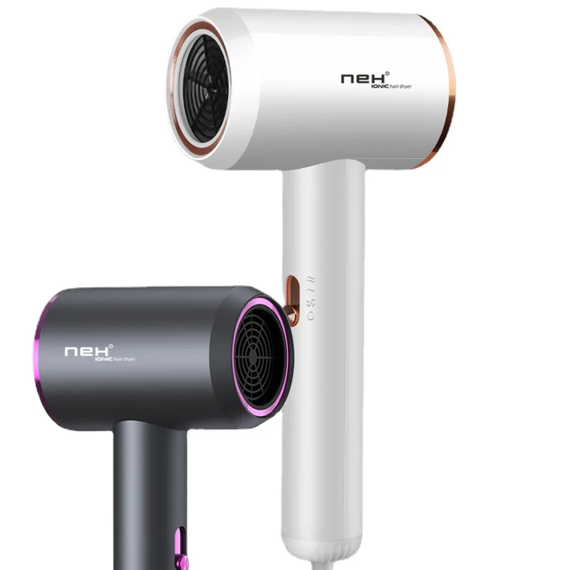 Hairdryer Mini Portable Wall Mounted Stand Reverse One Step Professional Salon Blow Negative Ion Hair Dryer