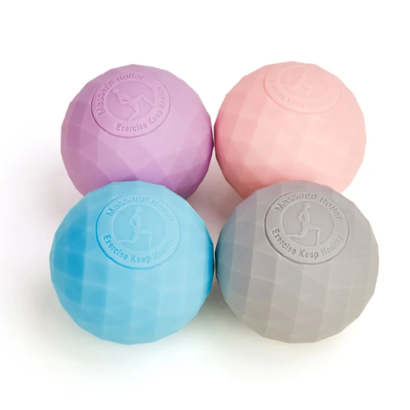 
Wholesale Massage Ball Silicone Yoga Fitness Muscle Relaxation Waist Fascial Hand and Foot Massage Peanut Ball exerciser Set 