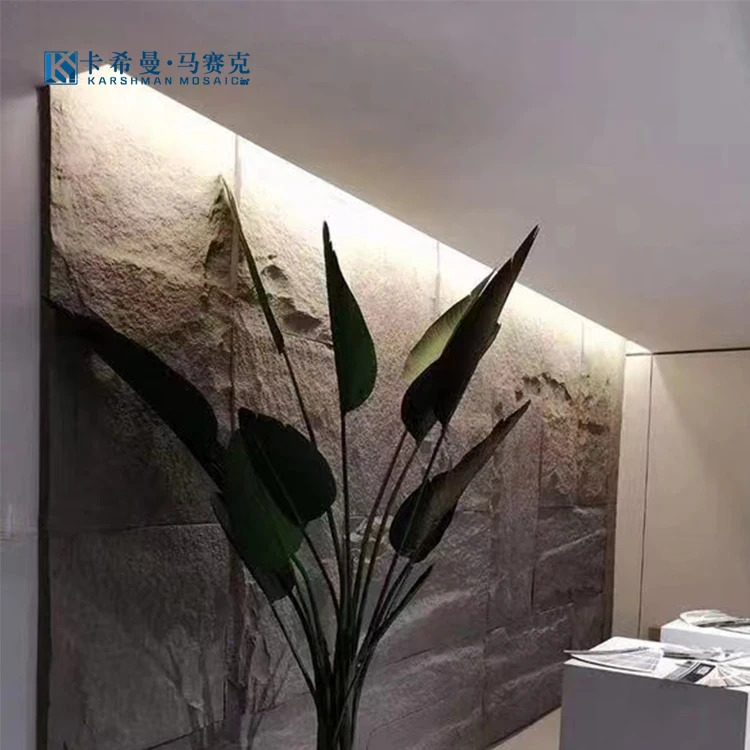 Pu Stone Wall Panel Mushroom Rock Decorative Polyurethane Foam High Quality Faux Stone Wall Panels Exterior