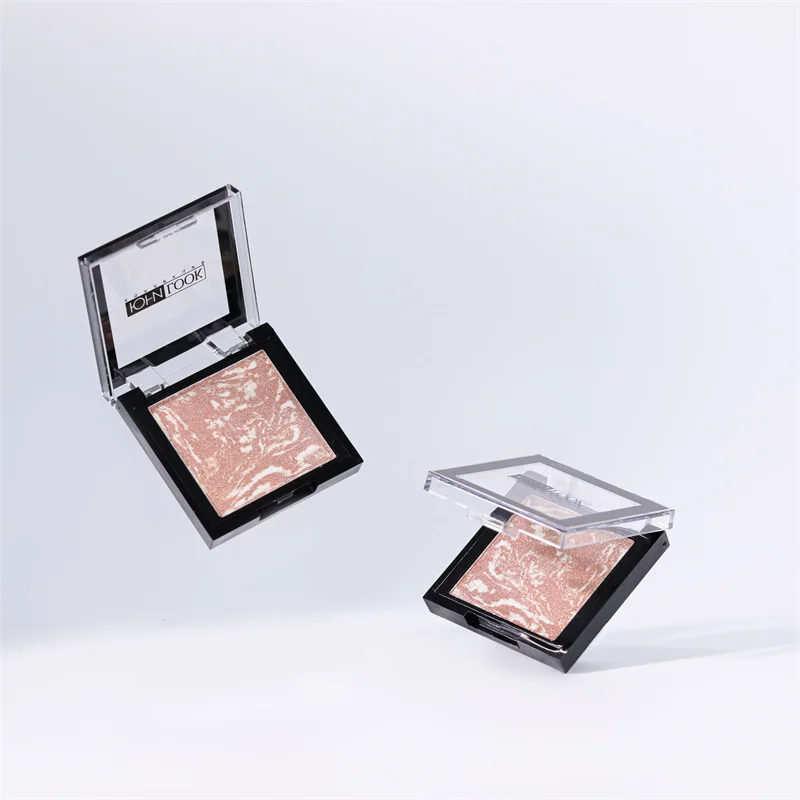 Vegan Cosmetics Highlight Powder Shimmer Private Label Face Highlighter Makeup Bronzer Contour Highlighter Palette