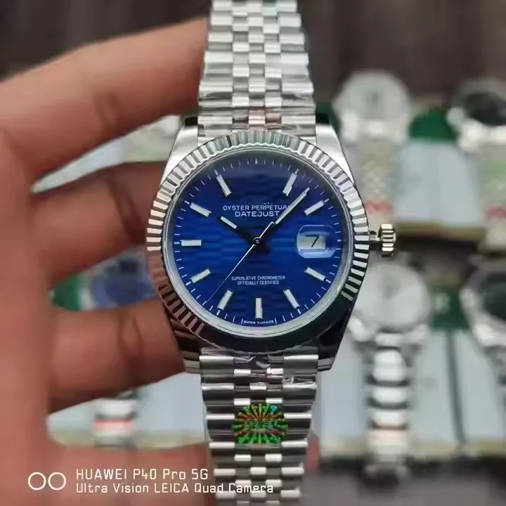 5A Quality GMT II Custom Logo 3ATM Waterproof Automatic Diver Dive Mechanical Man Mens 40mm Calendar Watch Wristwatches Case Men