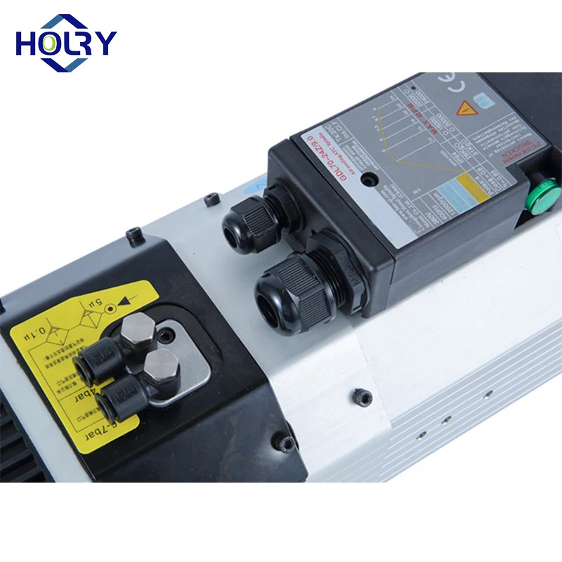 9KW 220V 380V High Speed 12000RPM 24000RPM High Performance ISO30 Automatic tool change  9KW CNC Spindle Motor