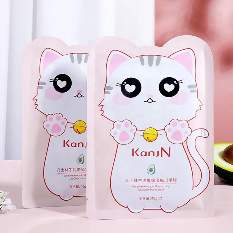 Wholesale Avocado Milk Rejuvenation Cat Hand Mask Moisturizing Whitening  Skin Care Exfoliating Calluses Repairing Cuticles