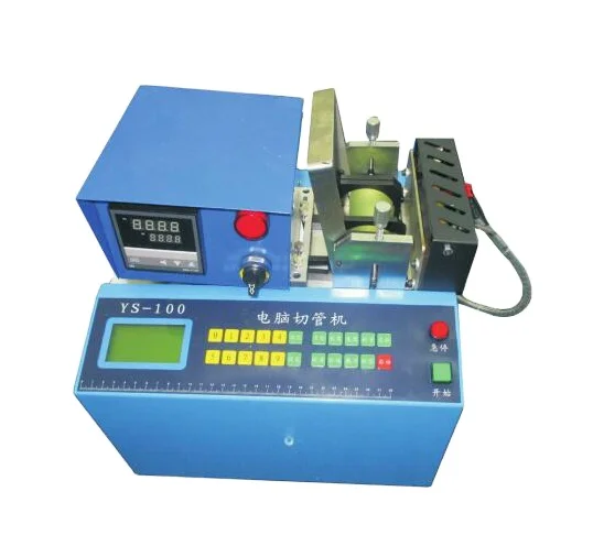 Automatic Tape Cable Strapping Ribbon Webbing Thin Satin Zipper Bevel Ladder-shaped Cutting Punching Machine