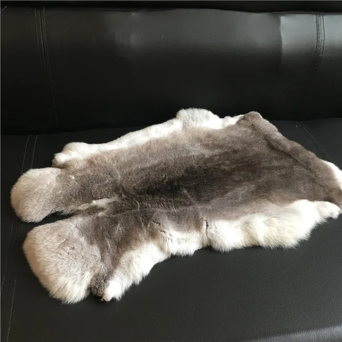 Soft Dyed Rex Rabbit Fur Plate
