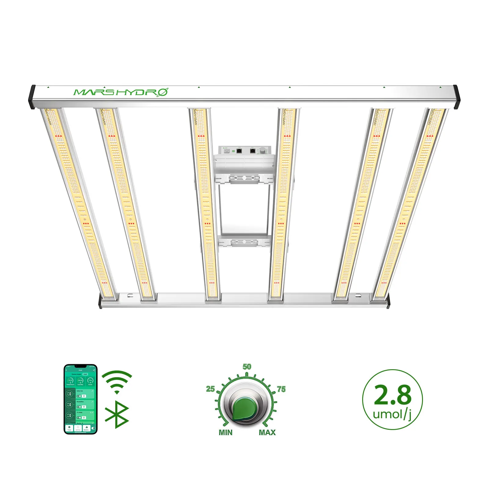 Mars Hydro 480W FC-E4800 коммерческих СИД свет для выращивания и он имеет высокую эффективность сельскохозяйственная лампа полного спектра на лекарственное