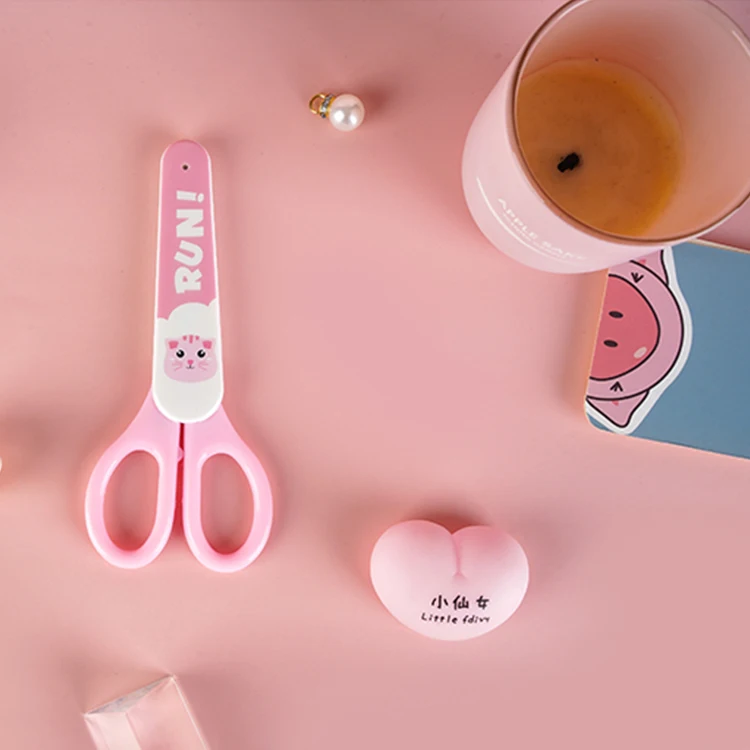 Walmart Hot Deals Stainless Steel Small Scissors  School And Office Supplies   Prevent Cuts Safety Scissors