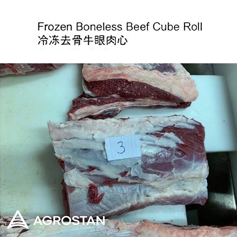 
High Quality Frozen Boneless Meat Beef Cube Roll 