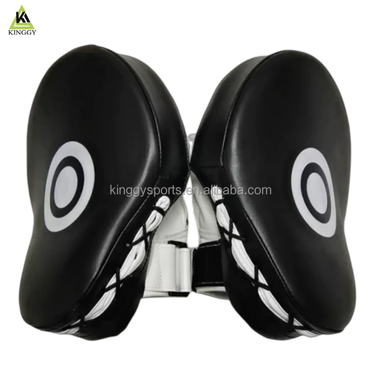 Factory Price Boxing punching mitts Training Focus Pads Martial Arts Training Kicking Curve Pads Focus Mitts with Custom Logo