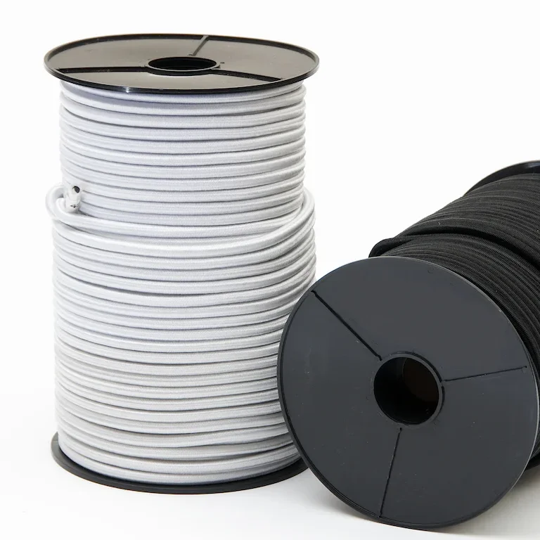 Elastic Band Rope Cord 1 Cm Decorative Rope Shock Cord Knot Rope Underwear Accessories Red And Black Shock Cord High Elasticity