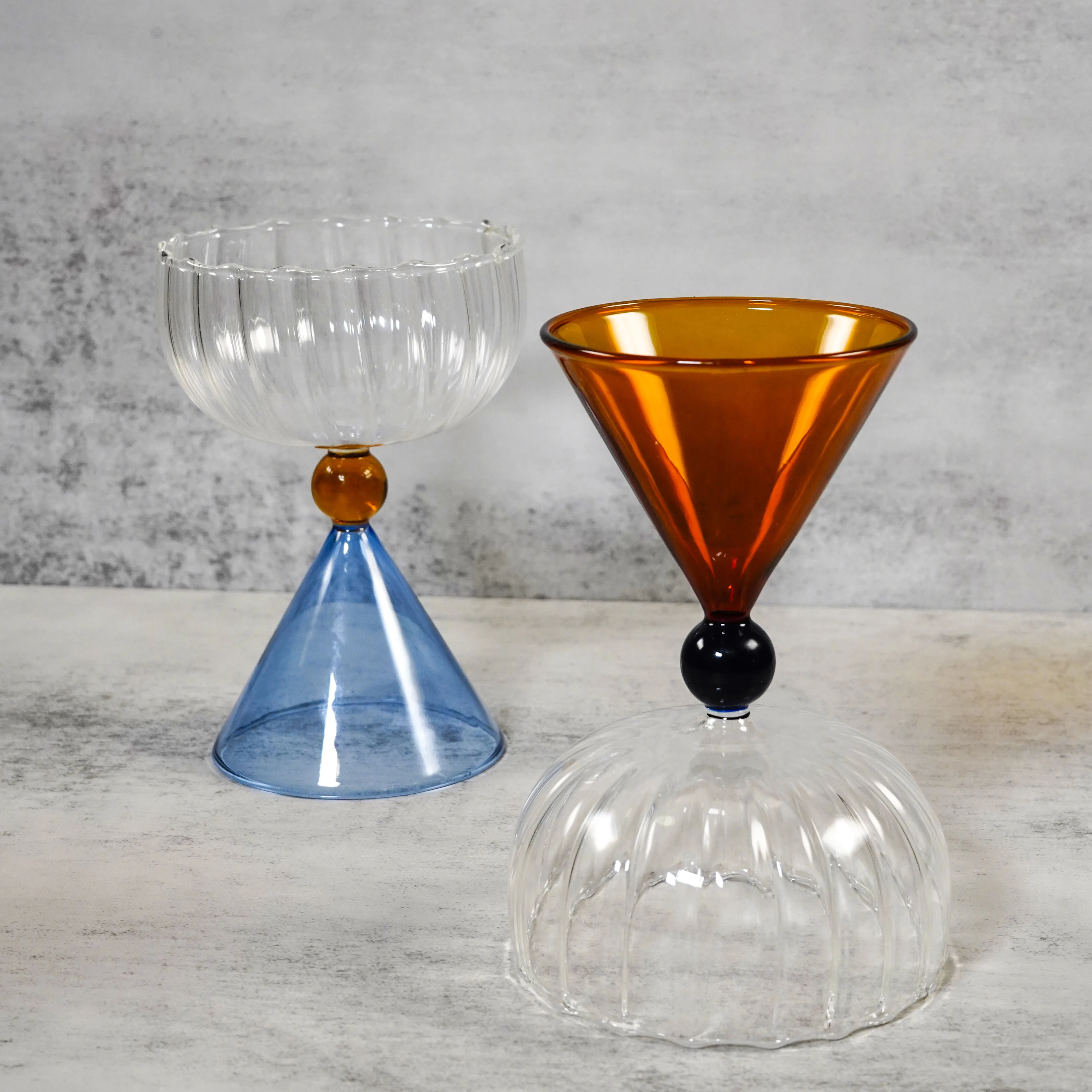 High quality unbreakable colored Skirt cup juice coffee wine glasses cup