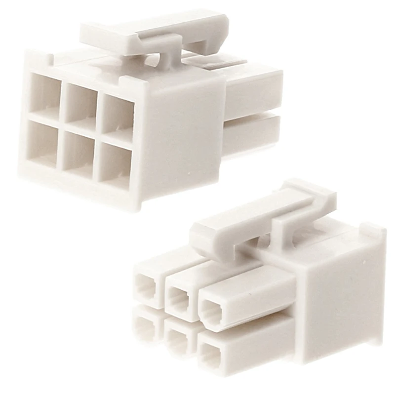 Molex 39-01-2065 Headers & Wire Housing 6 CKT Receptacle  Housing 6 Pin 5557 series Female Automotive Connector