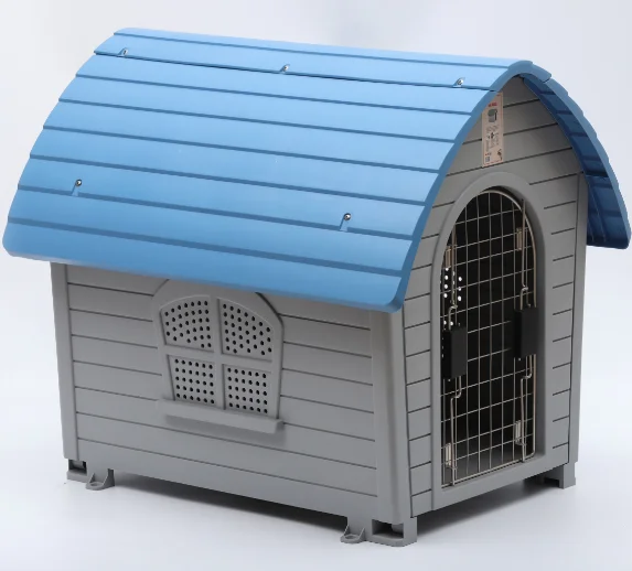 new large plastic waterproof outdoor dog house cage carrier kennels for pet