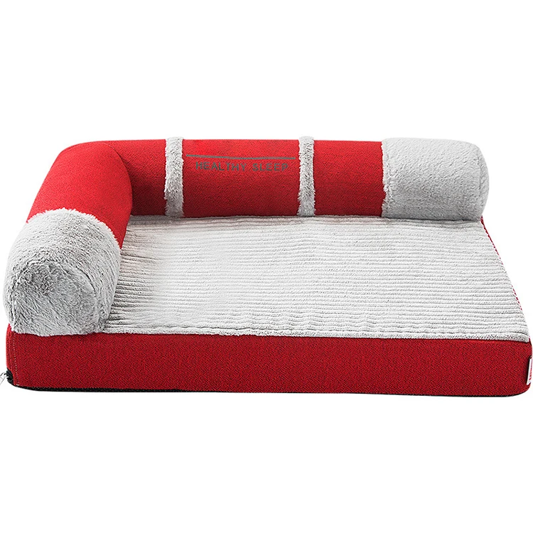 L Shaped Sofa Bed Dog Nest Large Rectangle Pet Beds Fashion New Style Dog Bed