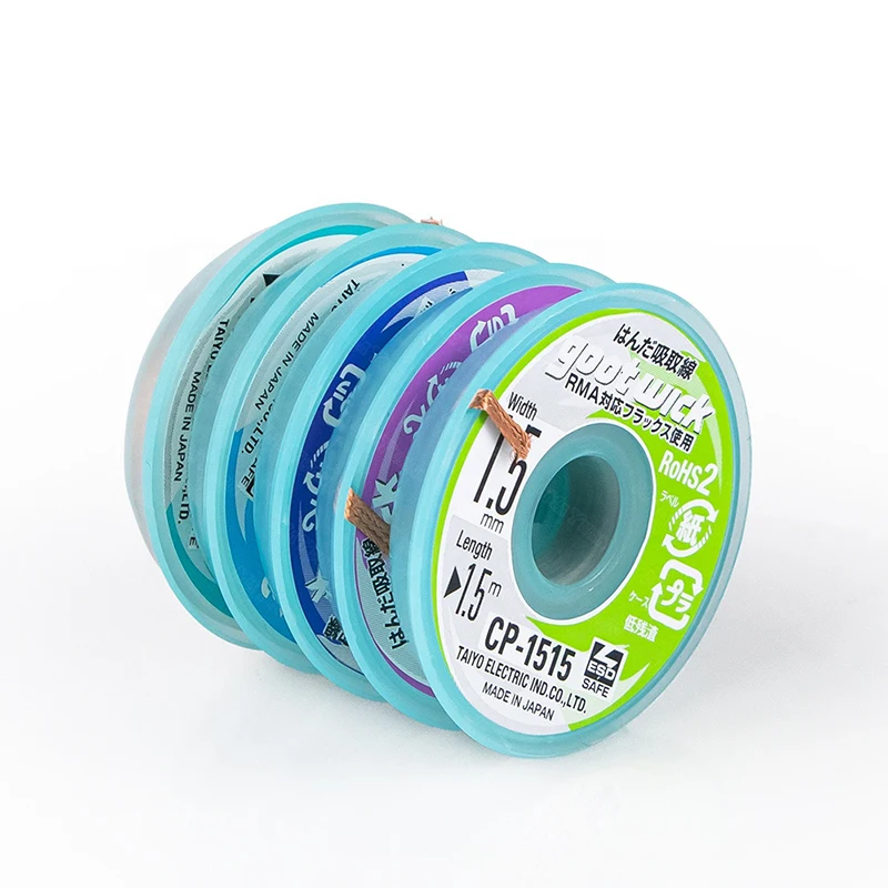Myto hot sales Desoldering Wick GOOT CP-1515 Solder Desoldering Wire for PCB Repair