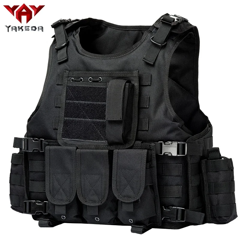 YAKEDA Tactical Equipment Chaleco Tactico Outdoor Hunting Training Protective Vest Security Guard Tactical Vest Tactico Gear