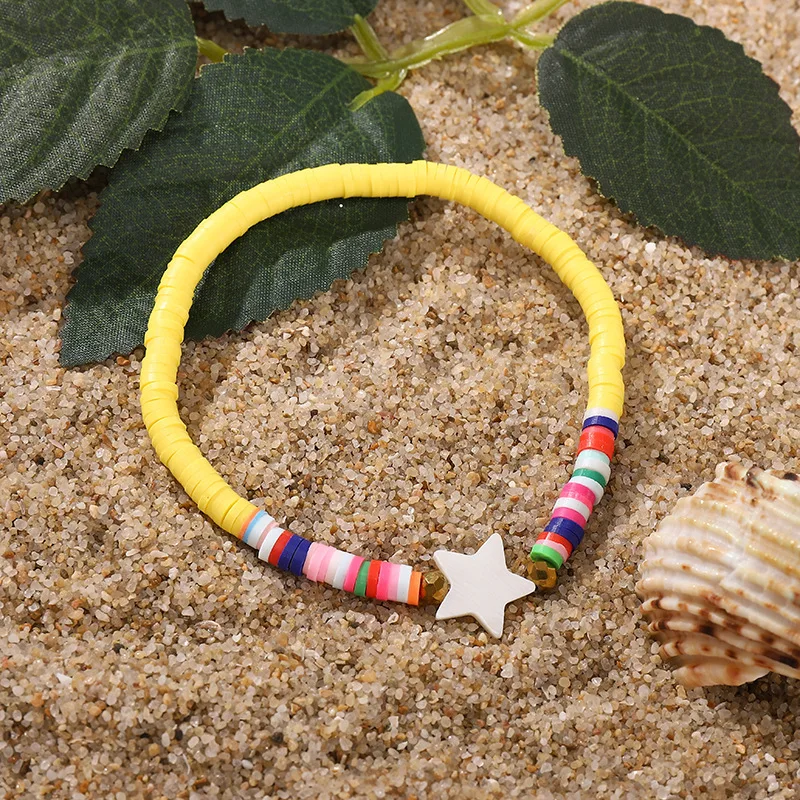 Amazon 15 Slots Flat DIY Flower Shell Polymer Clay Beads Kits For Jewelry Making