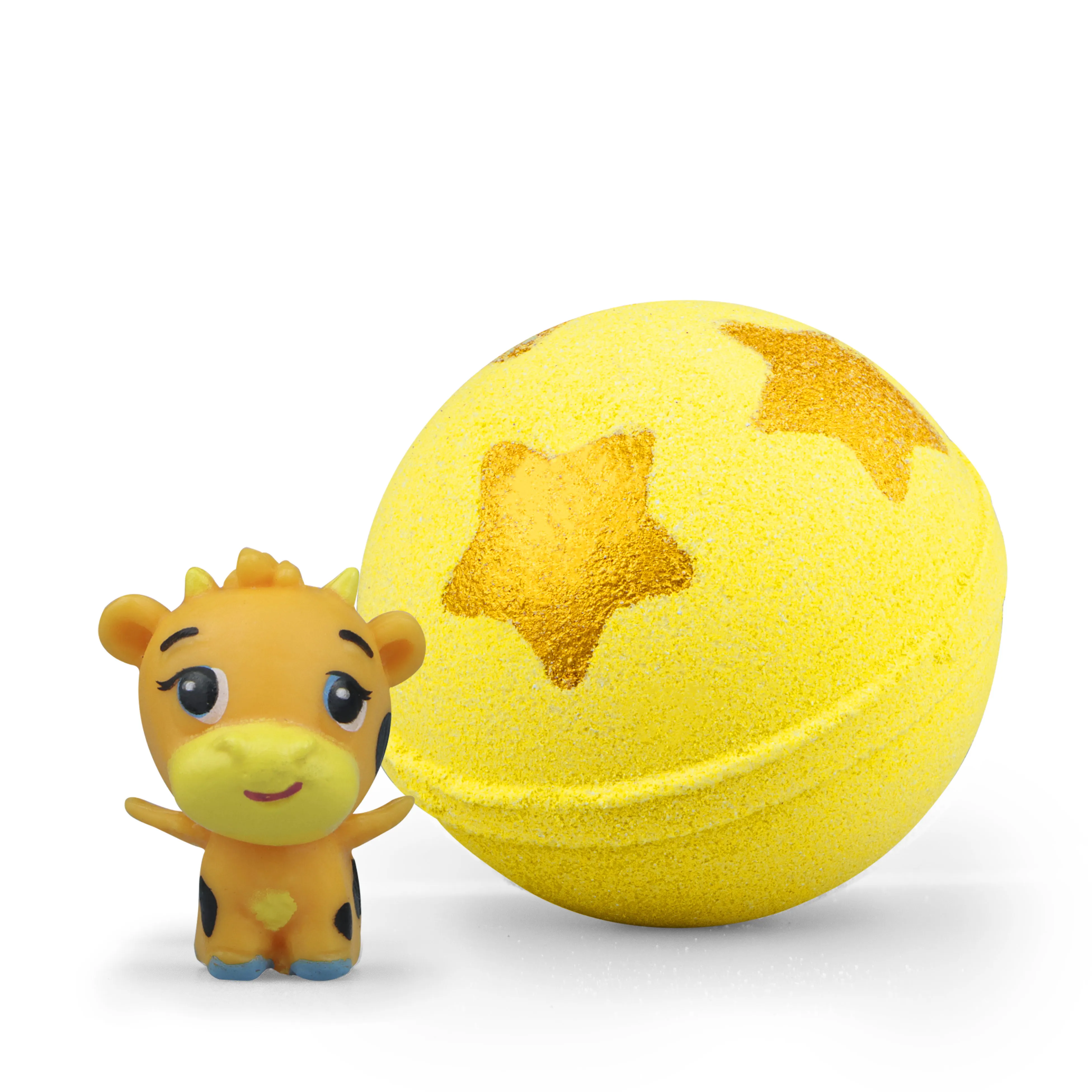 OEM Handmade Fizzy Balls For Kid Bath Bomb Gift Set With Toys Inside Bath Ball Bomb Essential Oil Spa Bath Fizz Balls