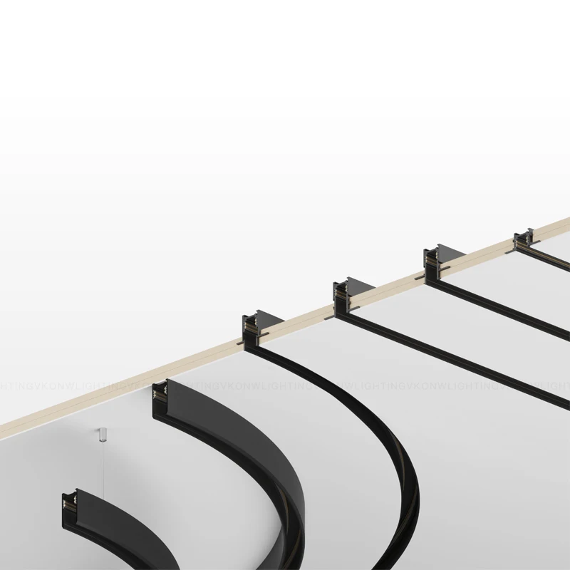 New Product DC48V Magnetic LED Track Light Magnetic Linear Light System Chandelier For Living Room