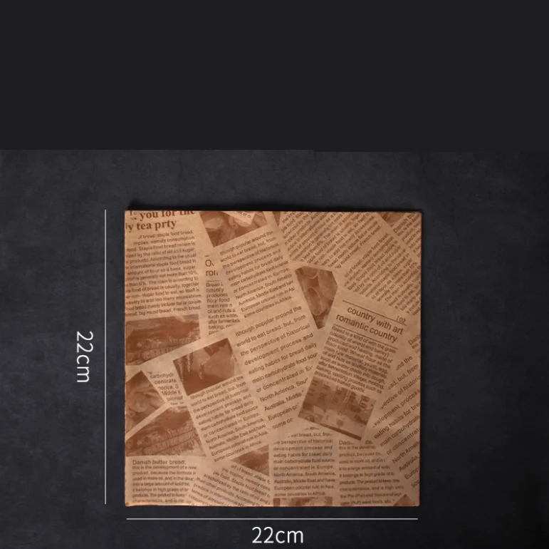  High Quality Unbleached Food Basket Liner Deli Wrapping Paper French Fries