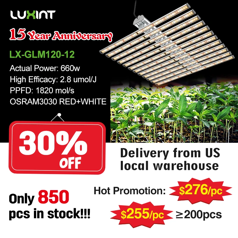 Luxint factory price high intensity 1000W grow light led for industry growth