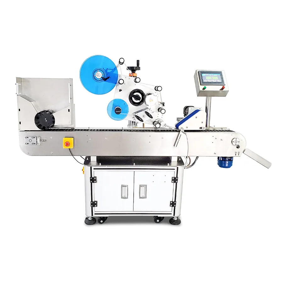 Automatic horizontal round bottle labeling machine Energy saving  Factory outlet abeling machine After sale guarant
