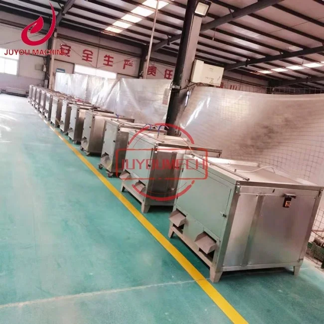 JUYOU Duck Small Intestine Cleaning Processing Machine Chicken Intestine Cleaning Machine Small Intestine of Goose Washing