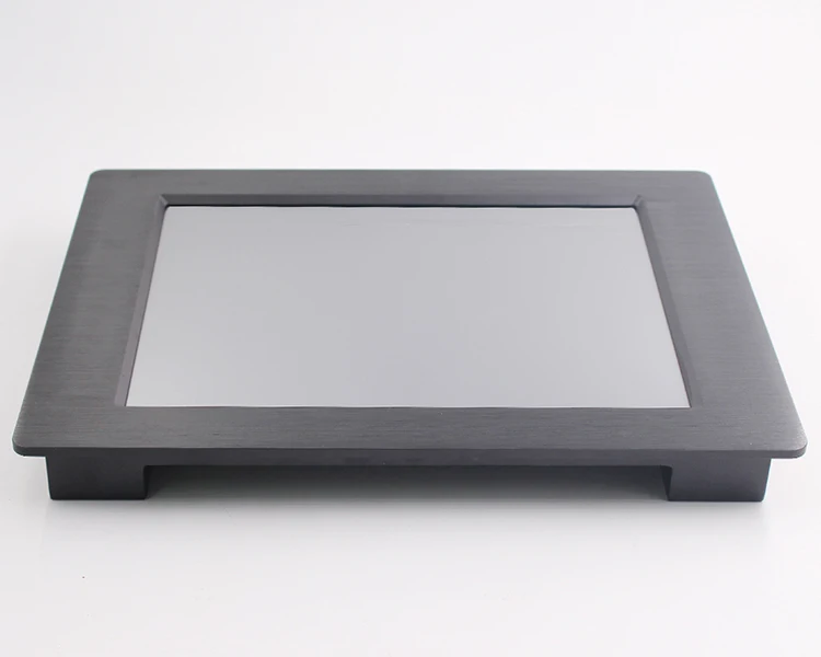 RS232 сенсорный экран 17 дюймов промышленный монитор с широким напряжением 8-36 в