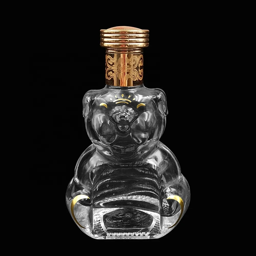 Custom Distillery Bouteille Glass Bottles Vidrio Liquor Wine 750ml Rum Glass Bottle With Corks