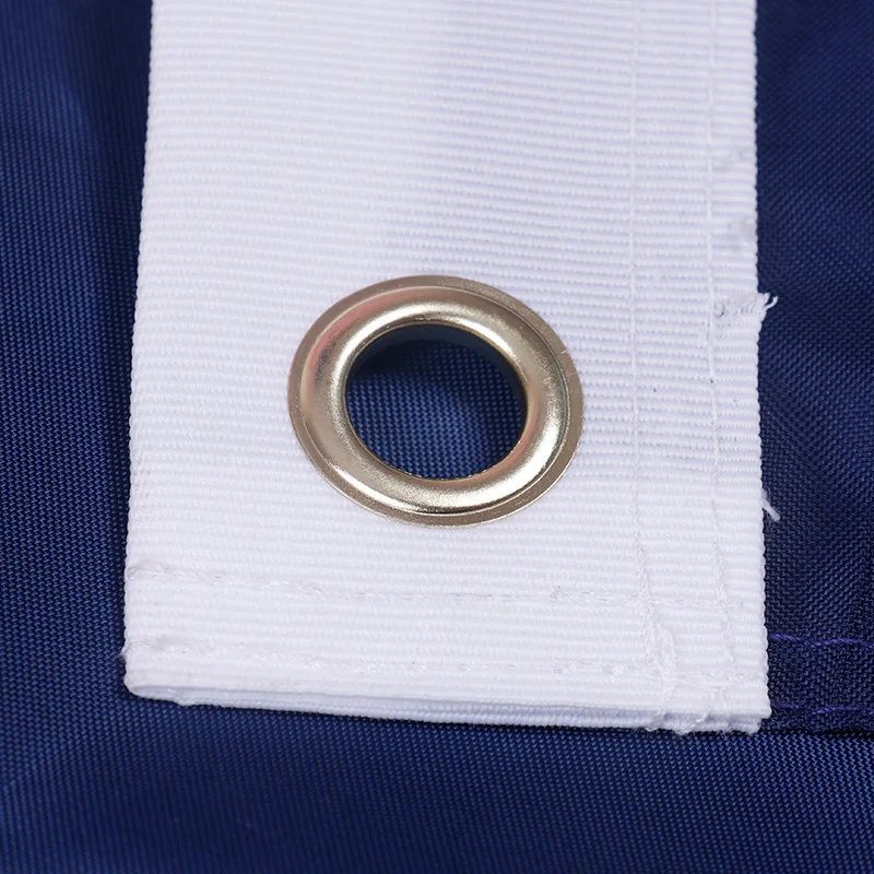 High quality 3x5ft 210D nylon embroidery Indiana flag custom flag