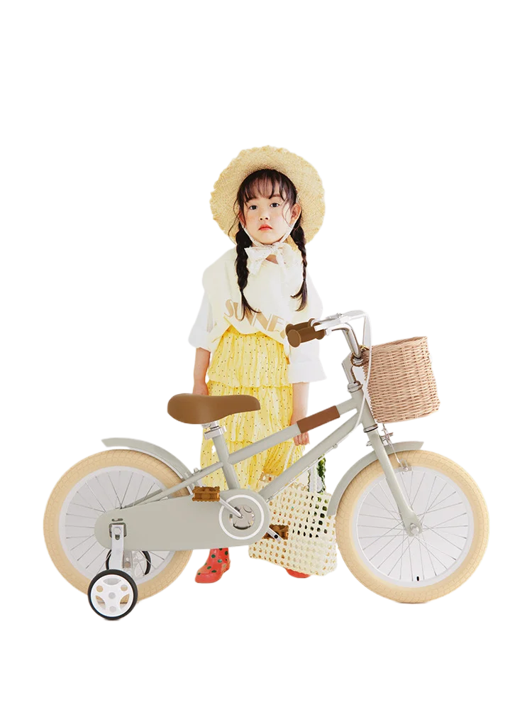 Cute Style Balanced Bicycles Carbon Fibre Bikes with Training Wheel for Kids