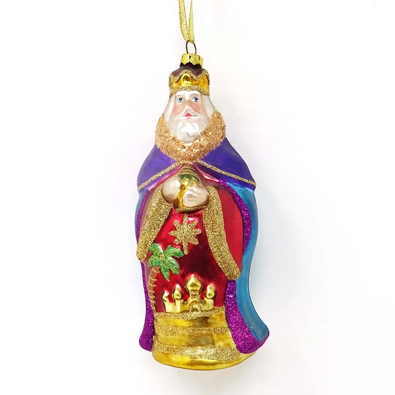 Factory unique christmas decorations cute red shirt snowman fishing decoration