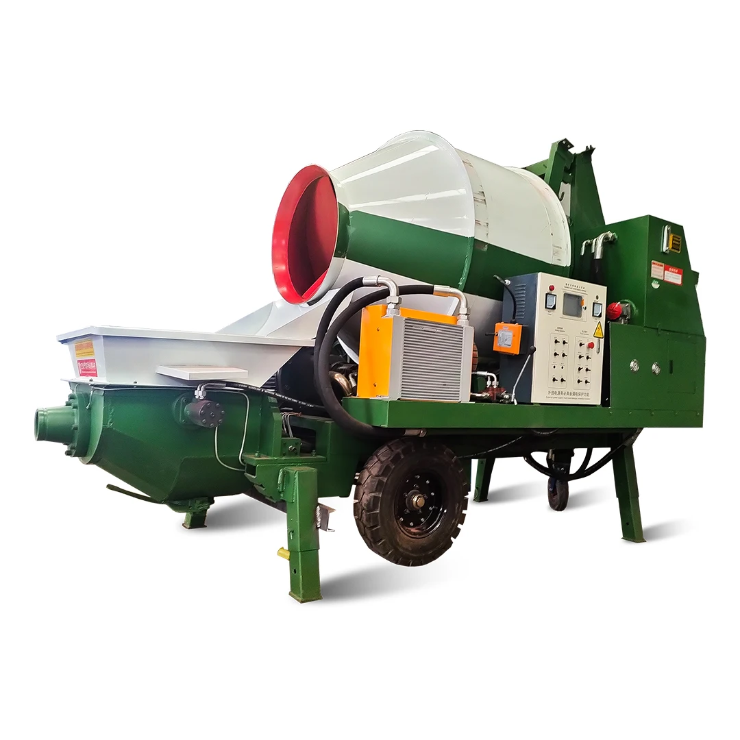 Бетонный цементный смеситель Грузовик миномет с насосом в Индии цена