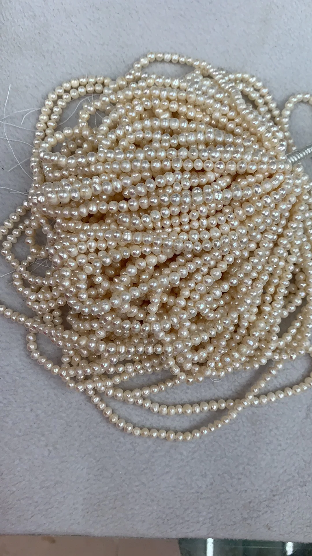 Wholesale 5-6mm Round Loose Natural Freshwater Pearl Beads for Necklace Bracelet Jewelry Making