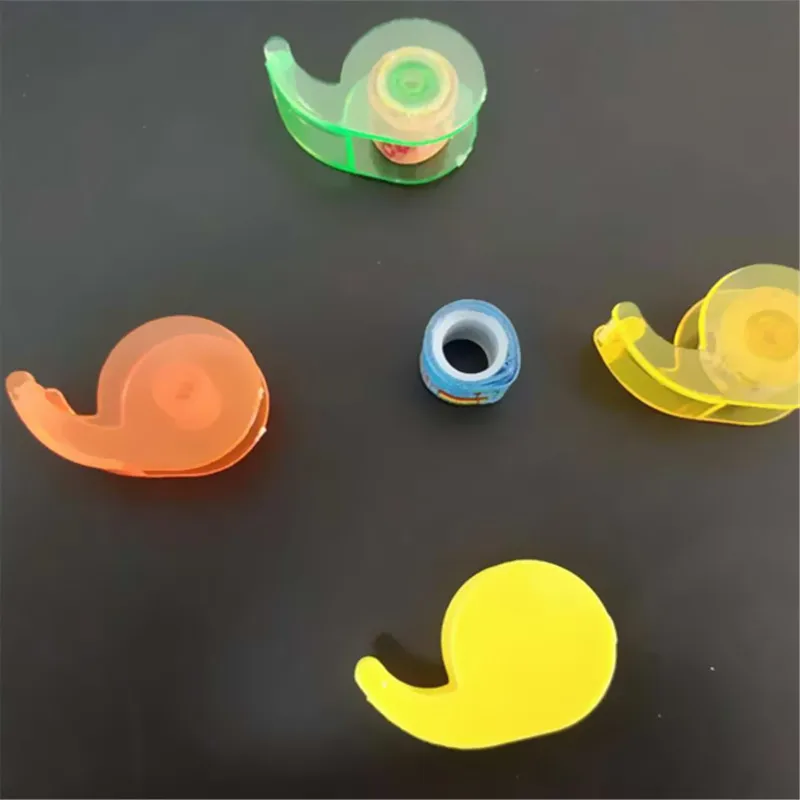 New hot sale mini snail stationery cutting automatic sealing tape dispenser