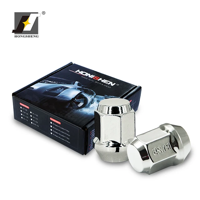 thread 12x1.5 hex 19mm length 40mm steel wheel nuts