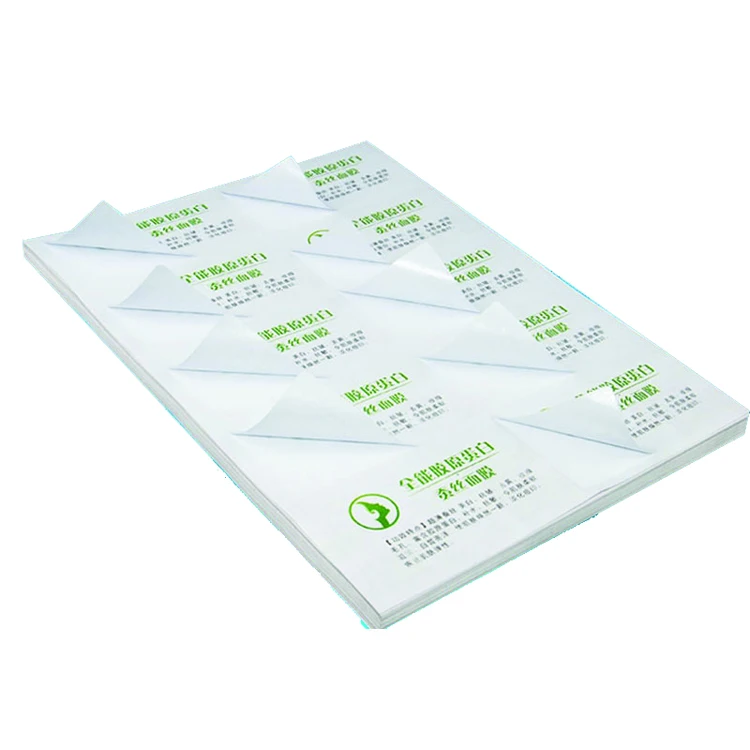 A4 Adhesive Paper, A4 Mailing Labels, A4 White Matte Self Adhesive Sticker