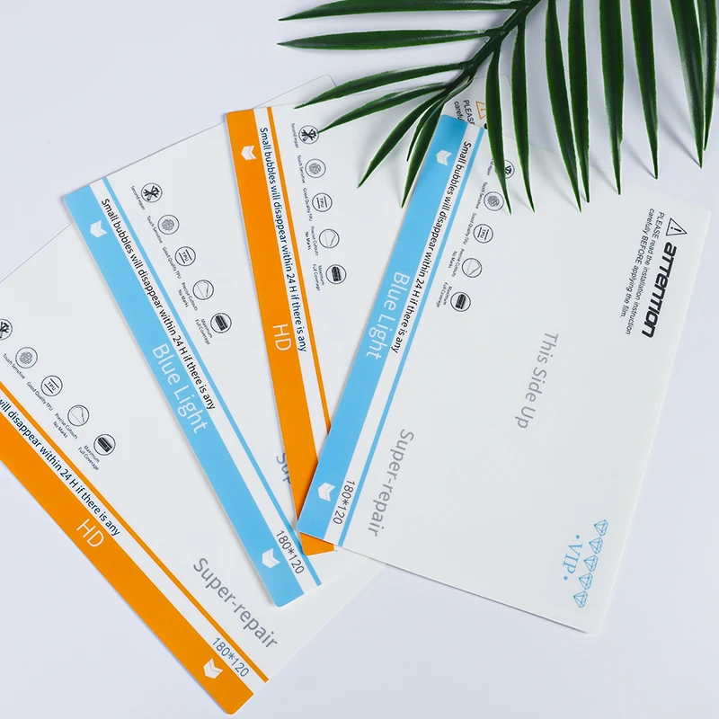 Tpu hydrogel self repair screen protector  custom cut hydrogel screen protector hydrogel univers cell film front for smartphones