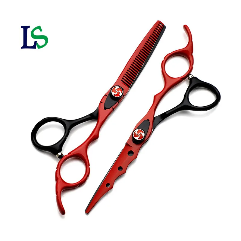 Wholesale Japanese Stainless Steel Salon Barber Custom Logo Color Scissor Shear