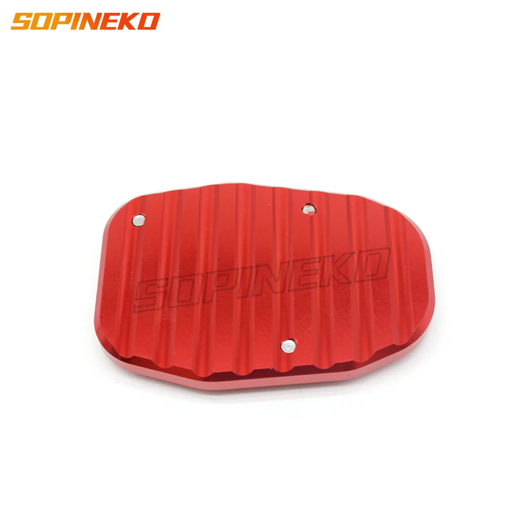 For DUCATI DESERT X 22-23 Wholesale Motorcycle Aluminum Kickstand Pad for Scrambling Motorcycle