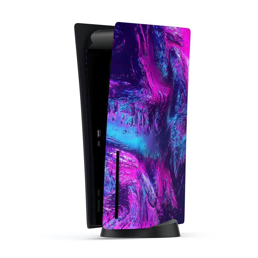Custom Hydro Dipping High Quality DIY Console Shell Durable Plastic Faceplate For PS5 Replaced Skin Cover For Play Station 5