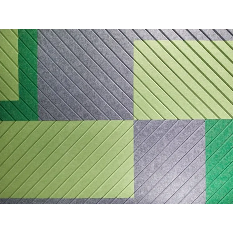 High Density cinema sound pet soundproof ktv polyester fiber felt wall acoustic panels